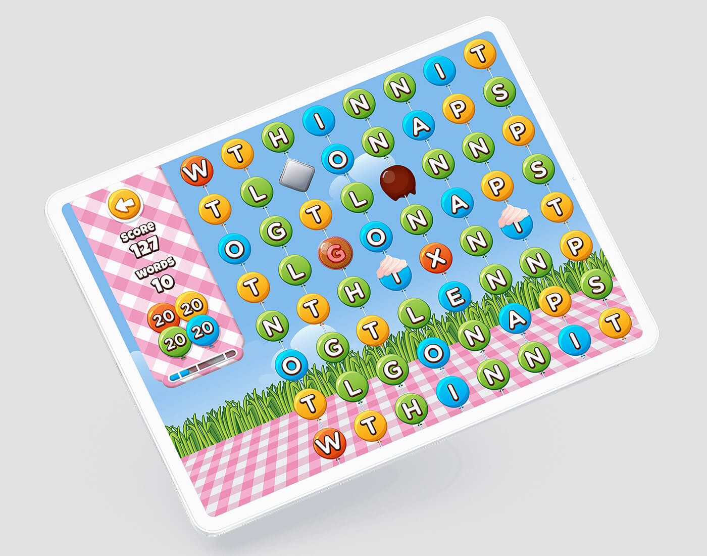 WordBurst Game Screen